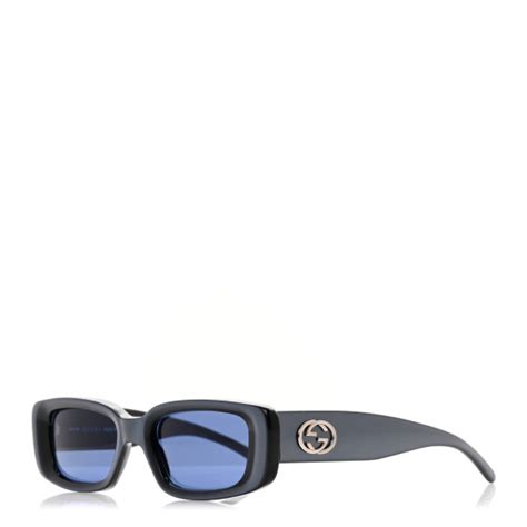 GUCCI Acetate Rectangular GG2409 Sunglasses .